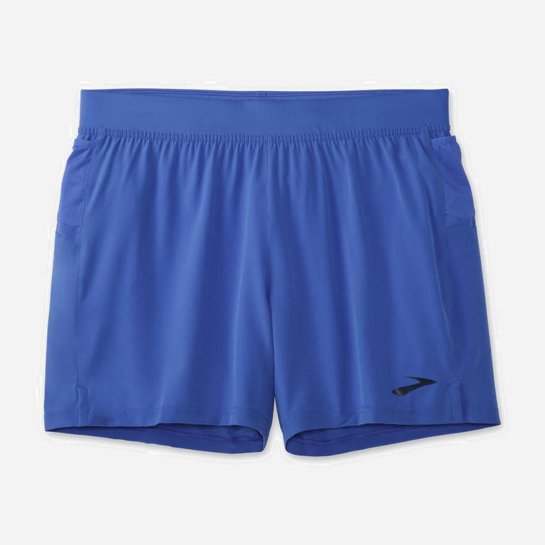 Brooks Sherpa 5 2-In-1 Løpeshorts Herre Nettbutikk - Blå - Norge (DCB354708)